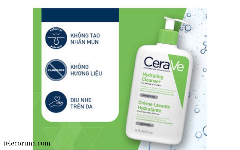 Bộ Sản phẩm CeraVe Hydrating (2)